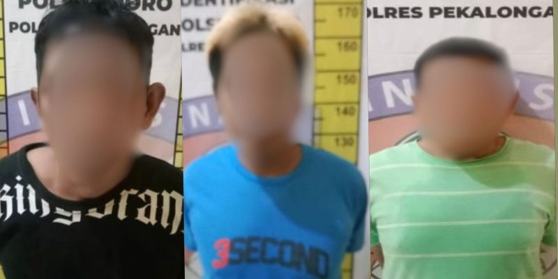 Komplotan Pencuri Bermodus Congkel Jendela Dibekuk Tim Resmob Polres Pekalongan