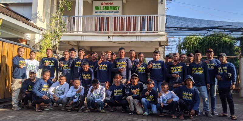 Jalan Sehat Untuk Perubahan AMIN. NKI Kerahkan Pasukan, CO Capten AMIN Ucapkan Terima Kasih