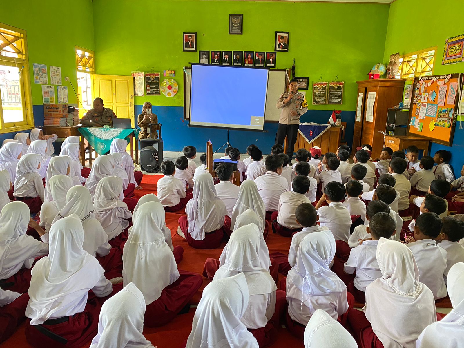Cegah Kenakalan Pelajar, Polsek Bandar Intensifkan Pembinaan Ke Sekolah