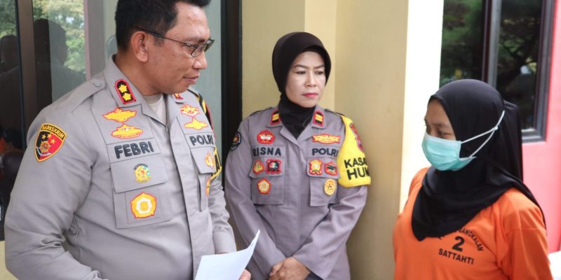 Polres Bangkalan Berhasil Amankan Seorang Ibu yang Membuang Bayinya di Pasar Tanah Merah