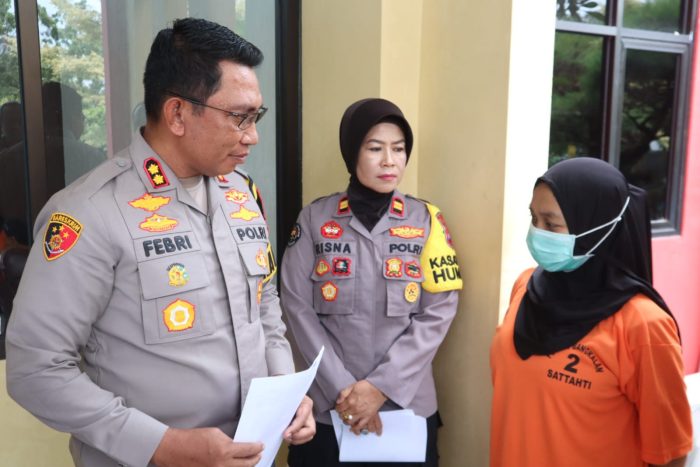 Polres Bangkalan Berhasil Amankan Seorang Ibu yang Membuang Bayinya di Pasar Tanah Merah