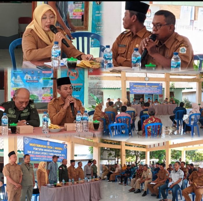 Pemdes Bronjong Gelar Musdes Penetapan APBDes Tahun 2024