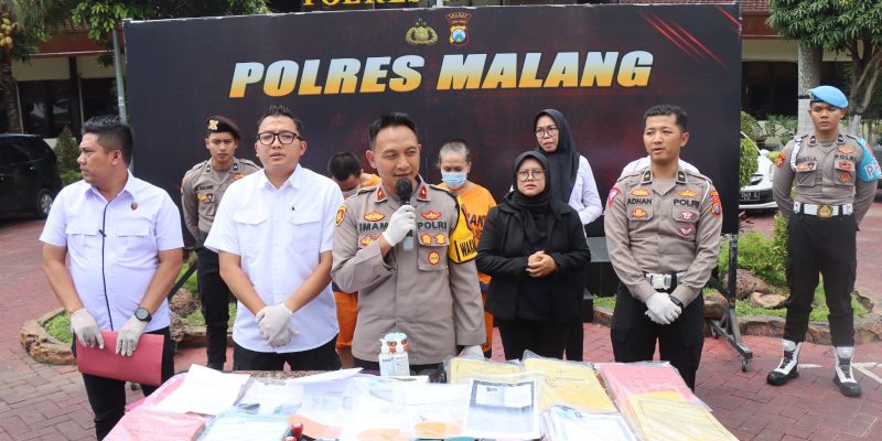 Berhasil Ungkap TPPO Polres Malang Selamatkan Belasan Orang CPMI