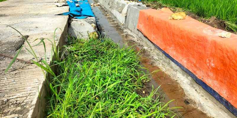 Anggaran Dana Desa 2023, Baru Dikerjakan Proyek TPT Saluran Air di Desa Sumberagung