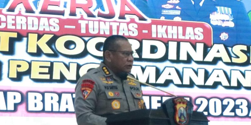 Polda Jatim Gelar Rakor Siapkan Personel Pengamanan Pemilu 2024 di Tiap TPS