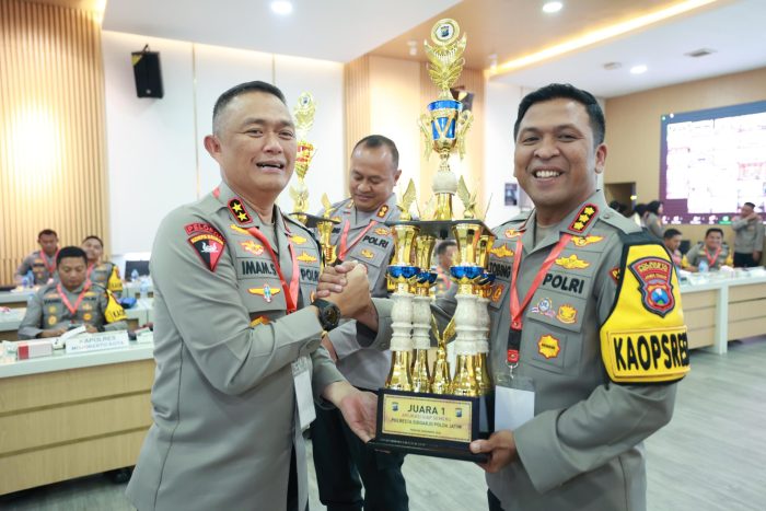 Sukses Gelar Operasi Lilin Semeru 2023, Polresta Sidoarjo Raih Penghargaan dari Kapolda Jatim