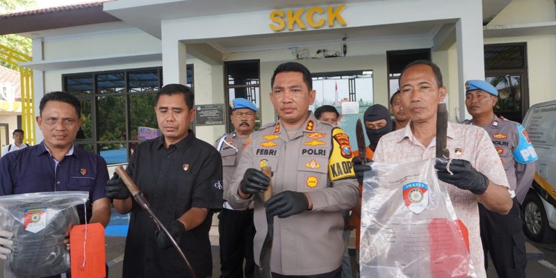 Gercep Polres Bangkalan Berhasil Amankan Dua Pelaku Carok Yang Tewaskan 4 Orang