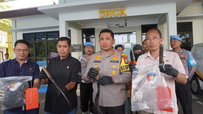 Gercep Polres Bangkalan Berhasil Amankan Dua Pelaku Carok Yang Tewaskan 4 Orang