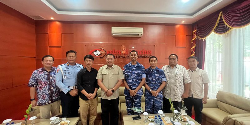 Gelar Silaturahmi, Danlanud Hang Nadim Berharap Kerjasama Binda Kepri dapat Terjalin Lebih Baik