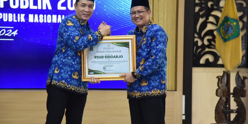 Bupati Sidoarjo Beri Penghargaan Kinerja Perangkat Daerah Kepada OPD Sidoarjo