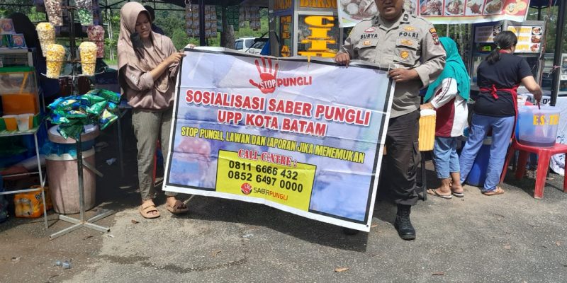 Pencegahan Pungli, Polsek Sungai Beduk Sosialisasikan Saber Pungli Kepada Masyarakat