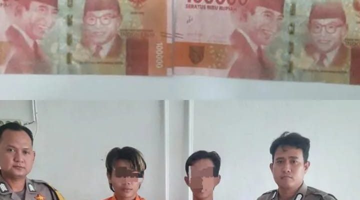 Polsek Sukoharjo Berhasil Membongkar Jaringan sindikat Pengedar Uang Palsu, Dua Pelaku Dibekuk