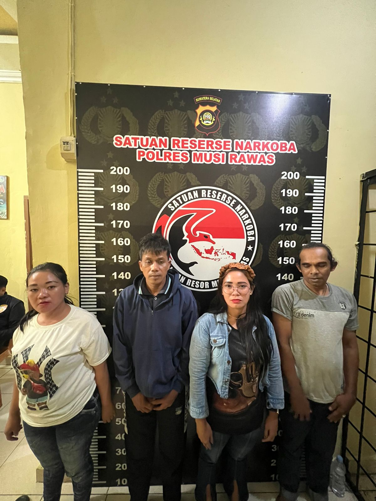 Kedua Pasangan Kepergok Hendak Konsumsi Sabu di Tangkap Satnarkoba Polres Musi Rawas