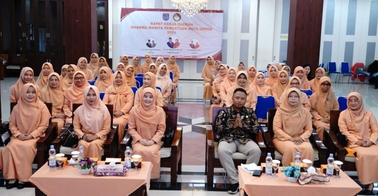 Sekda Resmi Buka Rakerda Dwp Kota Depok Tahun 2024