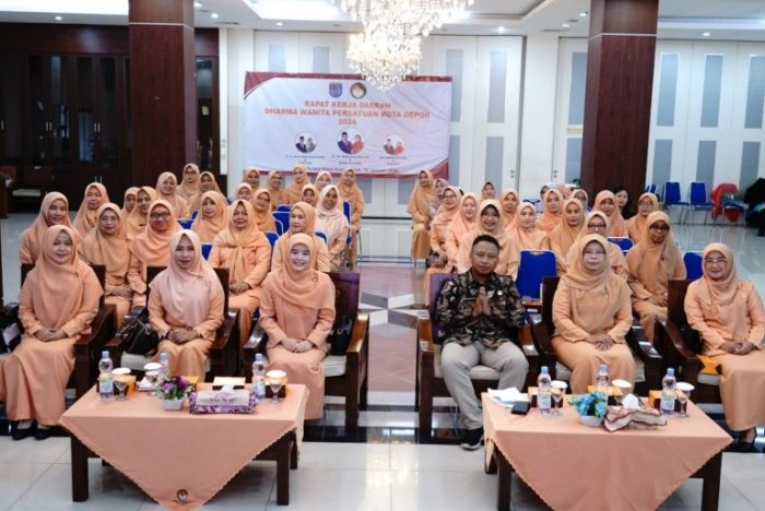 Sekda Resmi Buka Rakerda Dwp Kota Depok Tahun 2024