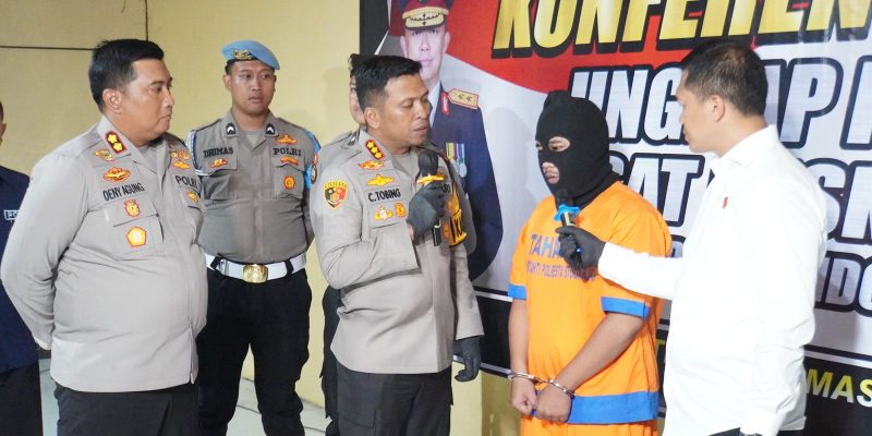 Polresta Sidoarjo Tetapkan Seorang Ayah yang Cabuli Balita