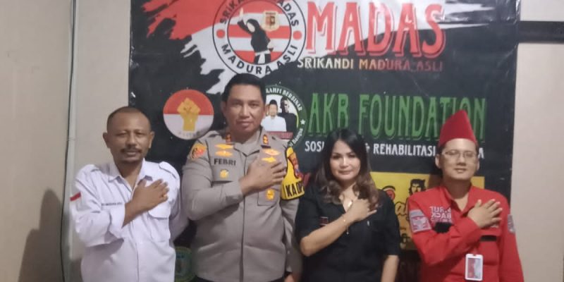Demi Menuju Pemilu 2024 Aman Dan Damai, Kapolres Bangkalan Temui Ketum Madas Dan Ketum Srikandi Madas