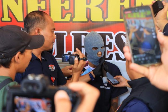 Gercep, Satreskrim Polres Tuban Ungkap Tersangka Curat Dengan Cara Mencongkel Jendela Puskesmas