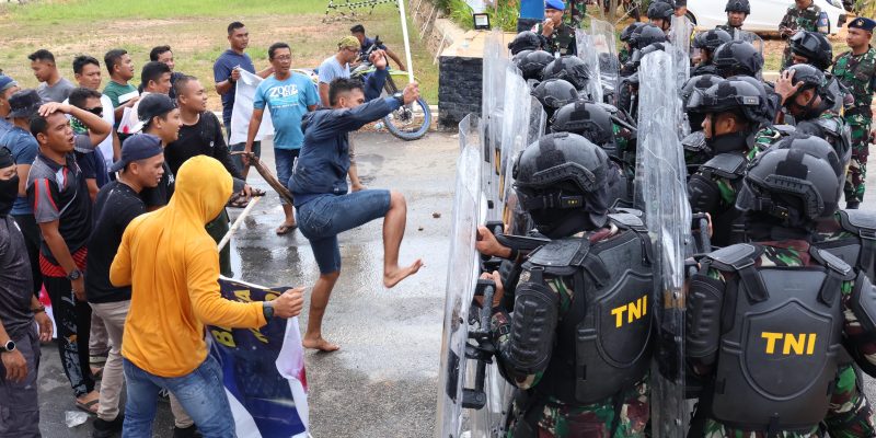 Tingkatkan Kesiapsiagaan Pemilu 2024, Lanud Hang Nadim Gelar Latihan PHH