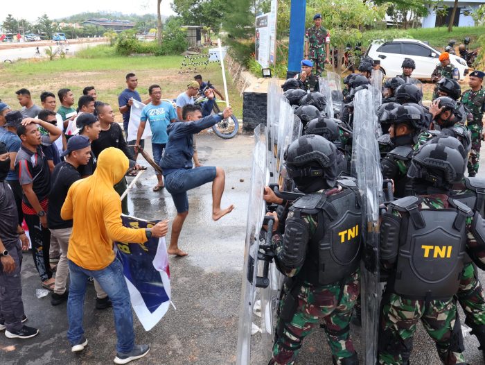 Tingkatkan Kesiapsiagaan Pemilu 2024, Lanud Hang Nadim Gelar Latihan PHH