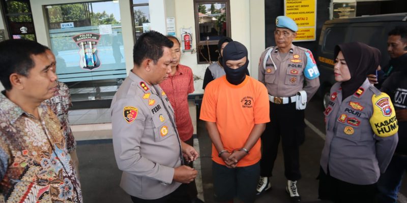 Satreskrim Polres Bangkalan Amankan Pelaku Pencabulan Anak, Pelaku Warga Desa Gebang Bangkalan