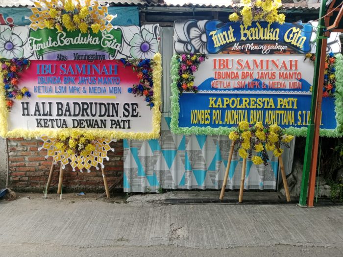 Innalillahi Wainna Ilaihi Roji’un Telah Berpulang Ke Rahmatullah Ibu Dari Jayusmanto Ketua LSM MPK Pati Jateng