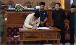 Eksekutf DPRD Tetapkan Propemperda Kota Lubuklinggau 2024
