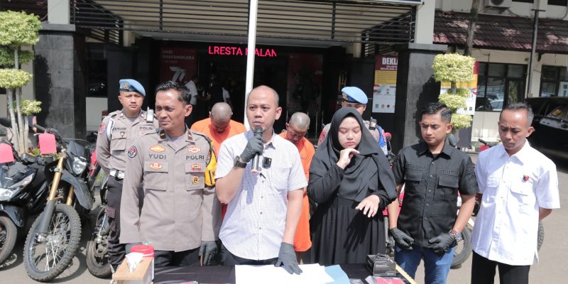 Polresta Malang Kota Berhasil Amankan Komplotan Curanmor, Tersangka Residivis Jaringan Antar Kota