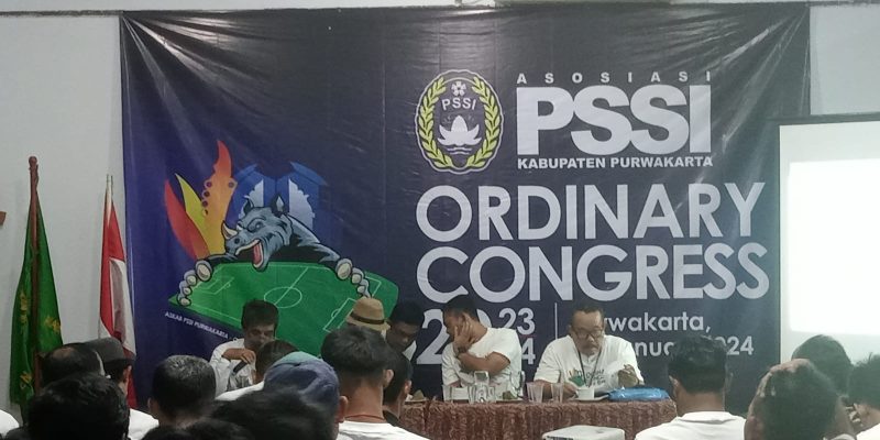 Assosiasi PSSI Kabupaten Purwakarta Ordinary Congress Tahun 2023-2024