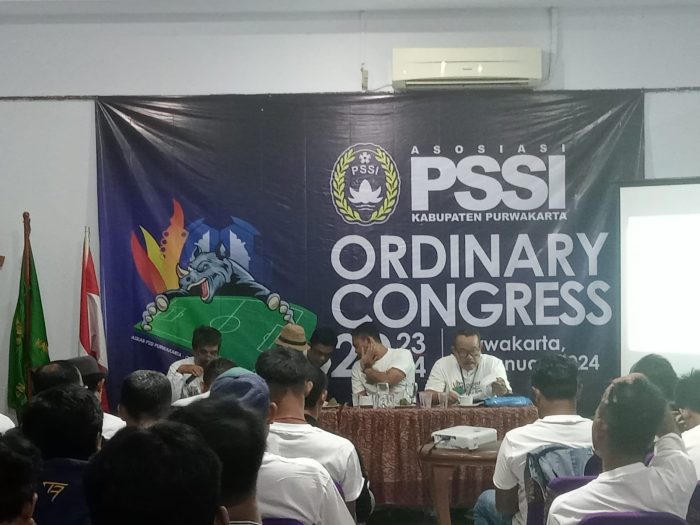 Assosiasi PSSI Kabupaten Purwakarta Ordinary Congress Tahun 2023-2024