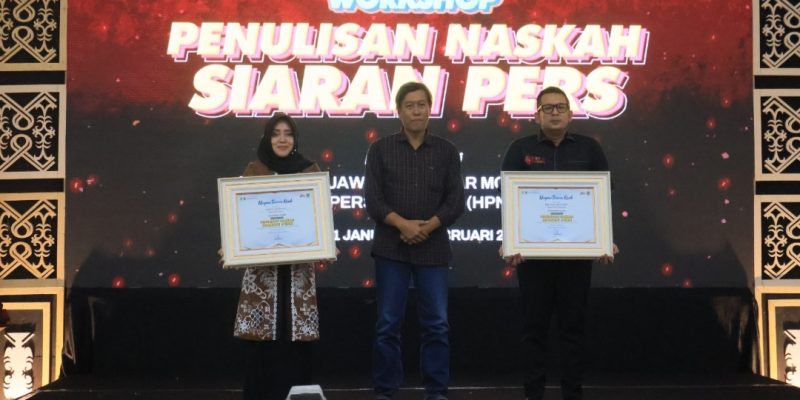 Hadiri Workshop Penulisan Naskah Siaran Pers, Bupati Imbau ASN Dapat Berikan Konferensi Pers Yang Efektif