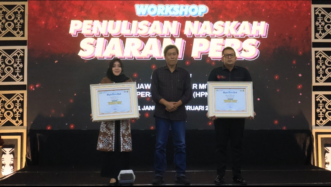 Hadiri Workshop Penulisan Naskah Siaran Pers, Bupati Imbau ASN Dapat Berikan Konferensi Pers Yang Efektif