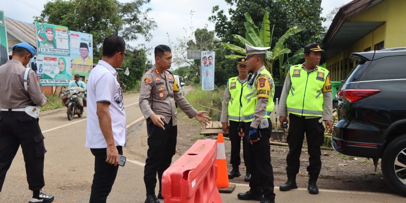 Kapolres Musi Rawas Pimpin Gladi Persiapan Kampanye Prabowo Menyapa