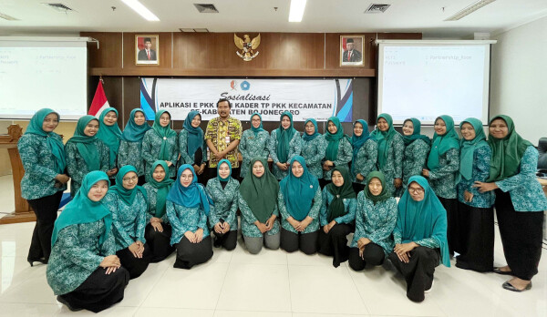 Pemkab Bojonegoro Gelar Sosialisasi Aplikasi e-PKK, Perkuat Peran Tim PKK dalam Pembangunan Daerah