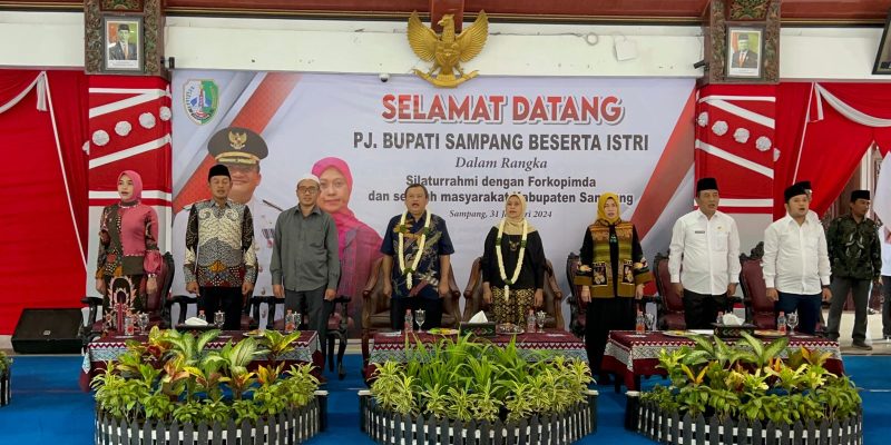 PJ Bupati Sampang Rudi Arifiyanto Tiba Di Pendopo Trunojoyo Sampang