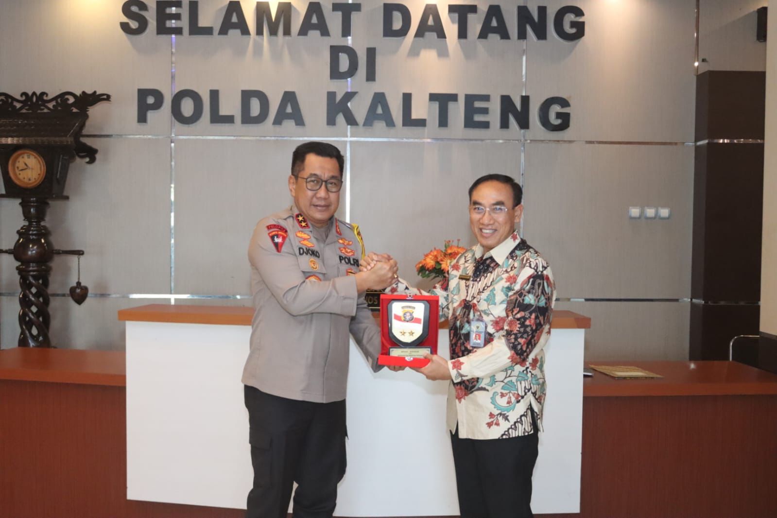 Kapolda Kalteng Terima Kunjungan BPK RI Perwakilan Kalteng