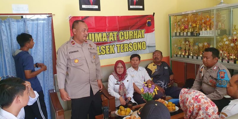 Wakapolsek Tersono dan Jajaran Turun Langsung Dengarkan Curhat Warga
