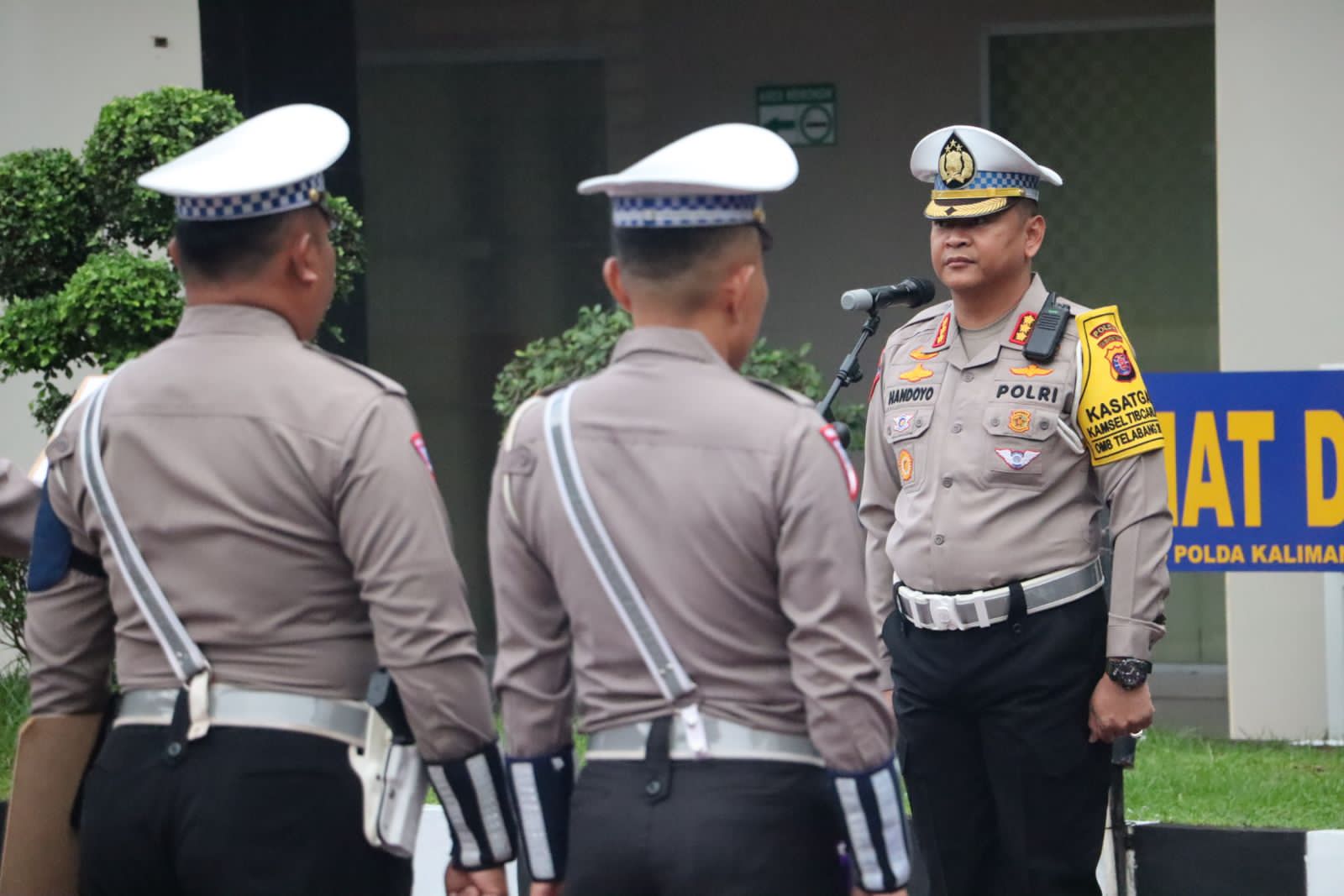 Dirlantas Polda Kalteng Tekankan Disiplin Dalam Pelaksanaan Tugas