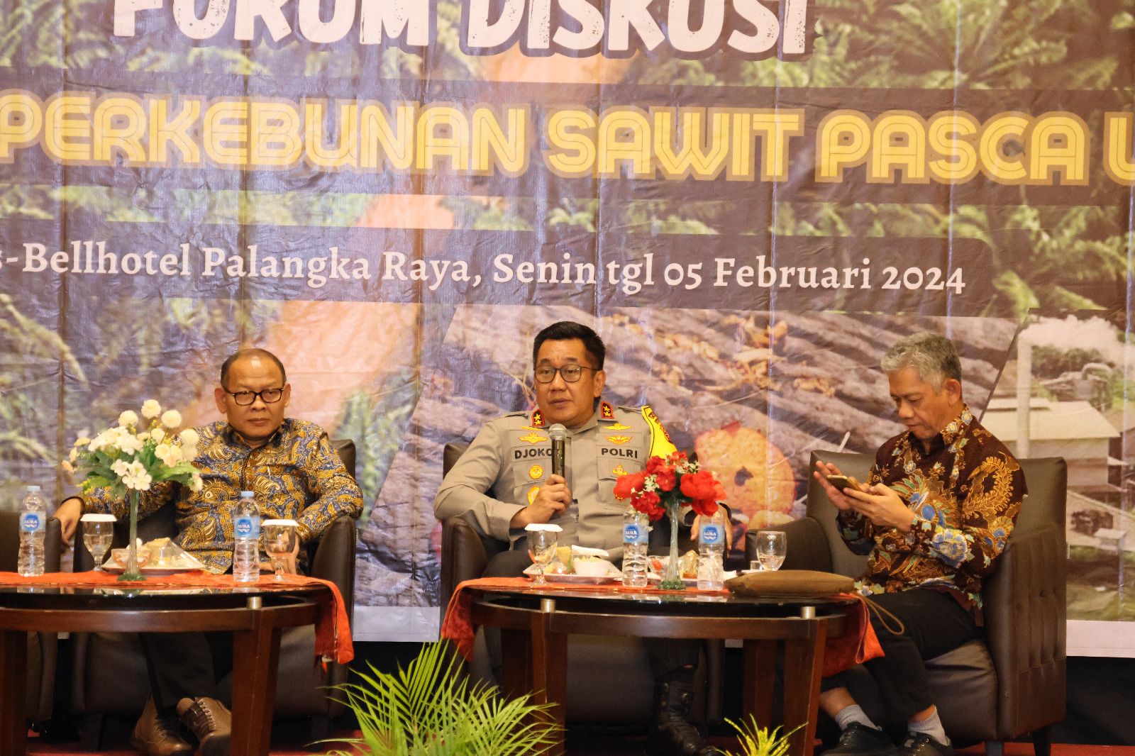 Kapolda Kalteng Diskusi Bersama GAPKI dan Forkopimda