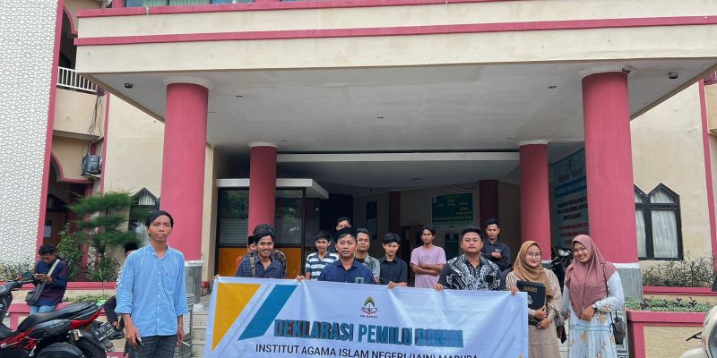 Mahasiswa IAIN Madura Siap Mendeklarasikan Pemilu Damai Tanpa Provokasi dan Politisasi Akademisi