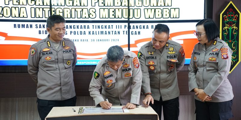Rumkit Bhayangkara Canangkan Pembangunan Zona Integritas Menuju WBBM