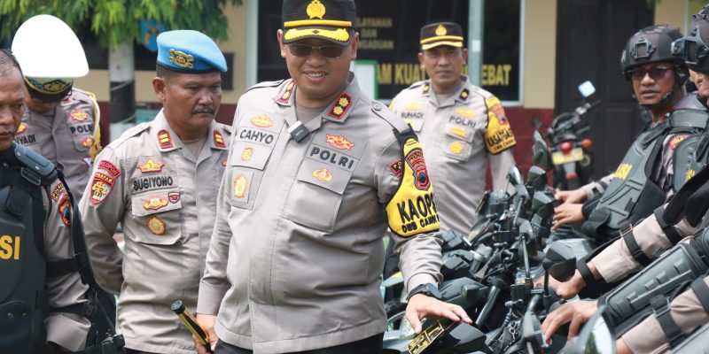 Kapolres Batang Mendorong Personel Ton Raimas Untuk Selalu Siaga