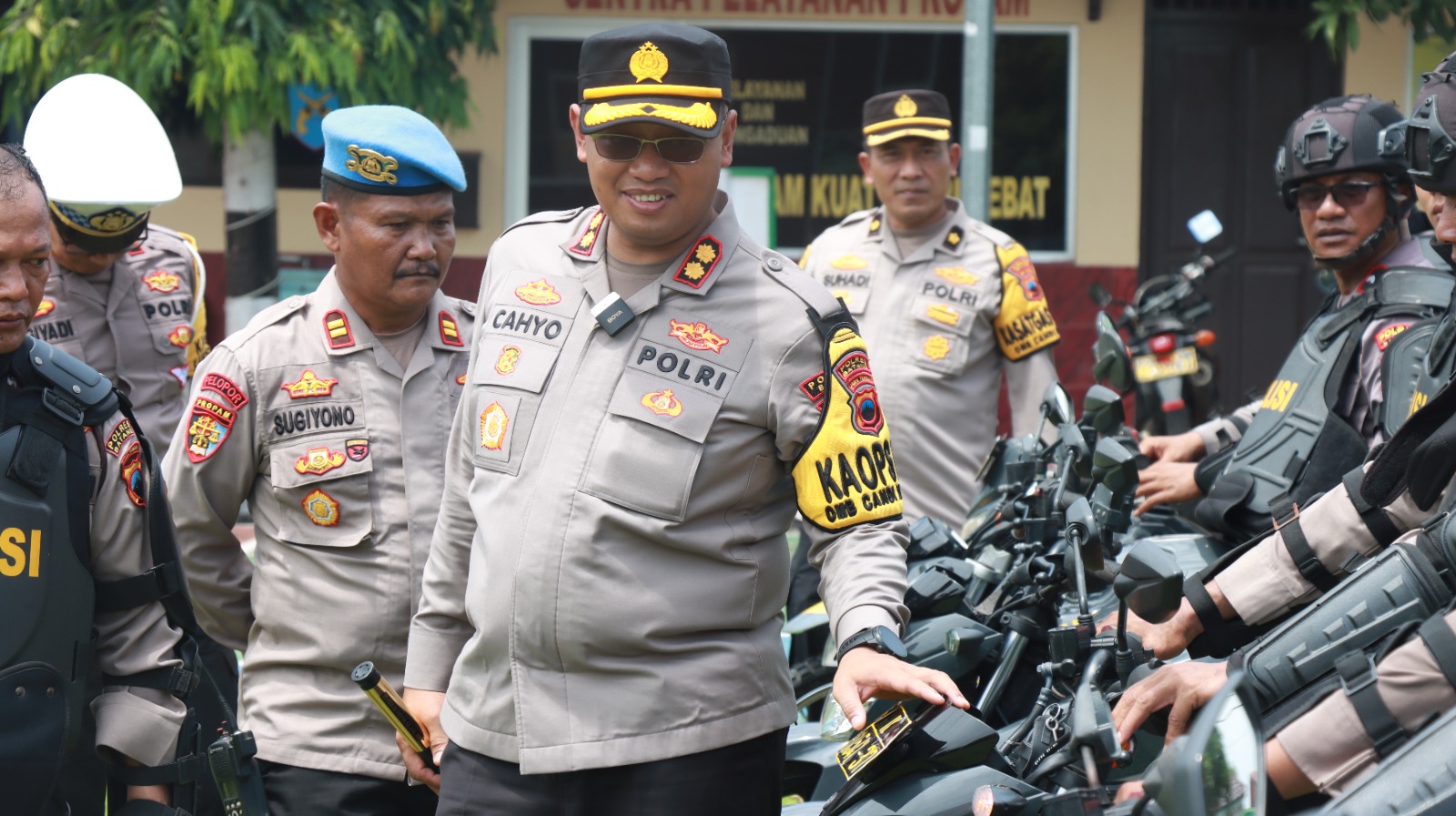 Kapolres Batang Mendorong Personel Ton Raimas Untuk Selalu Siaga