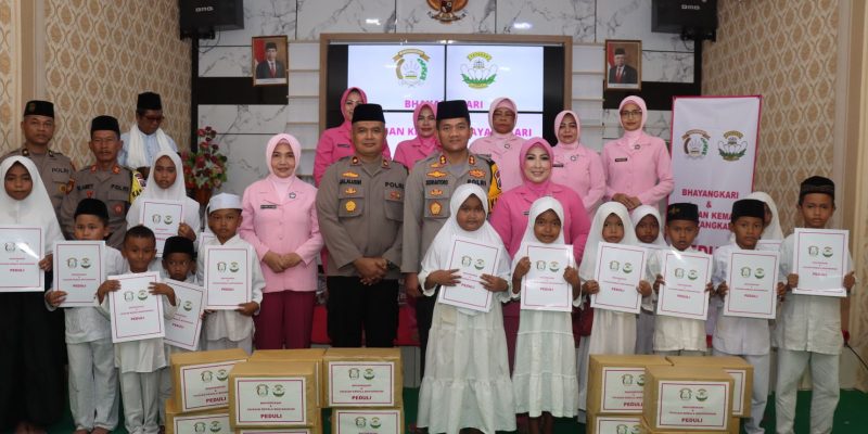 Doa Bersama Anak Yatim, Kapolres Sampang Berharap Pemilu 2024 Di Kabupaten Sampang Damai Kondusif