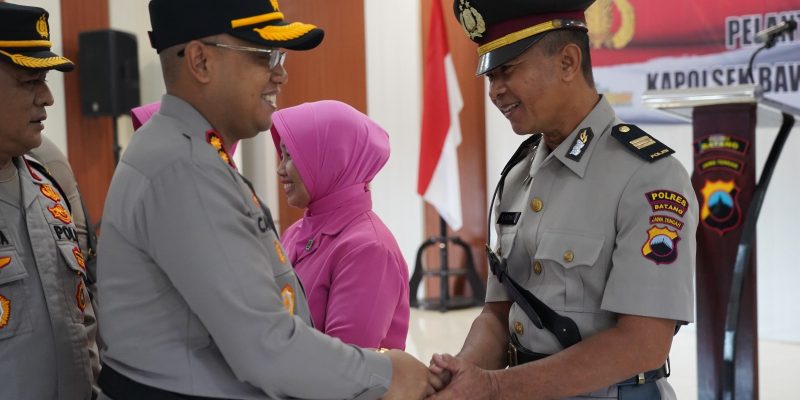 AKP Slamet Riyanto Resmi Jabat Kapolsek Bawang