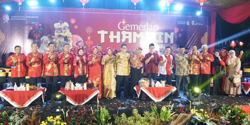 Semarak Malam Perayaan Imlek dan Cap Go Meh 2024 di Bojonegoro, Wujud Kebersamaan dalam Akulturasi Budaya