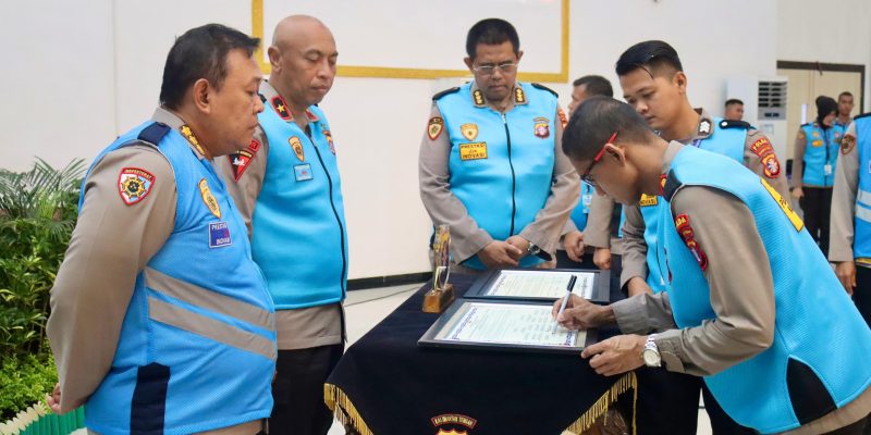 Polda Kalteng Gelar Pakta Integritas Dikbangum Terpadu 2024
