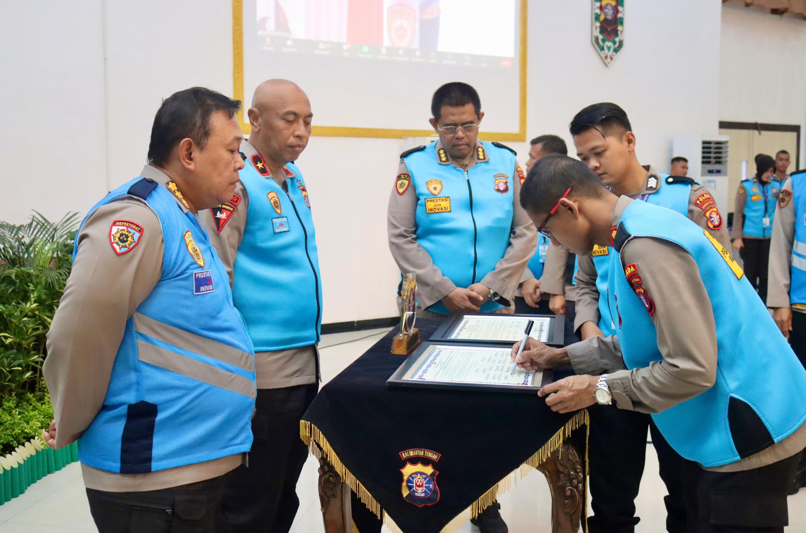 Polda Kalteng Gelar Pakta Integritas Dikbangum Terpadu 2024