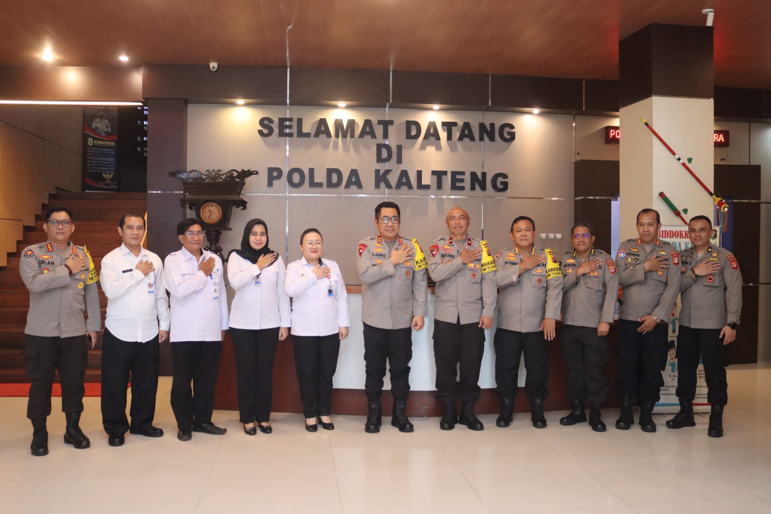 Bantu Penurunan Stunting di Kalteng, Kapolda Terima Kunjungan Kepala BKKB