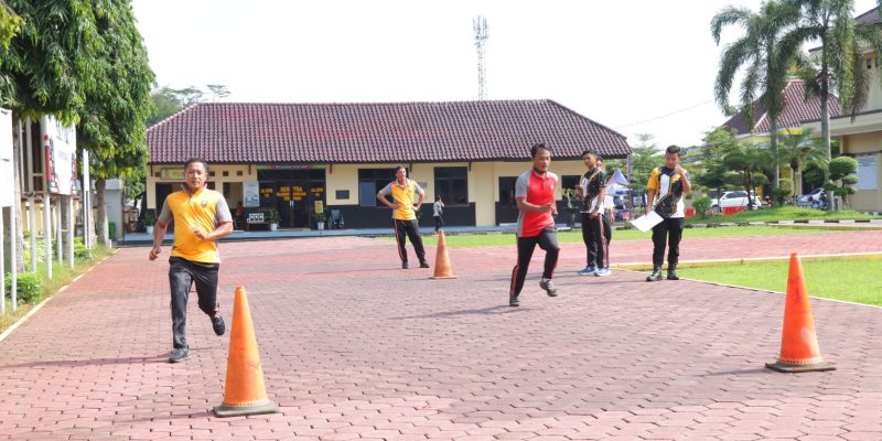Selama Tiga hari, Anggota Polres Pekalongan Ukur Kemampuan Fisik Melalui TKJ
